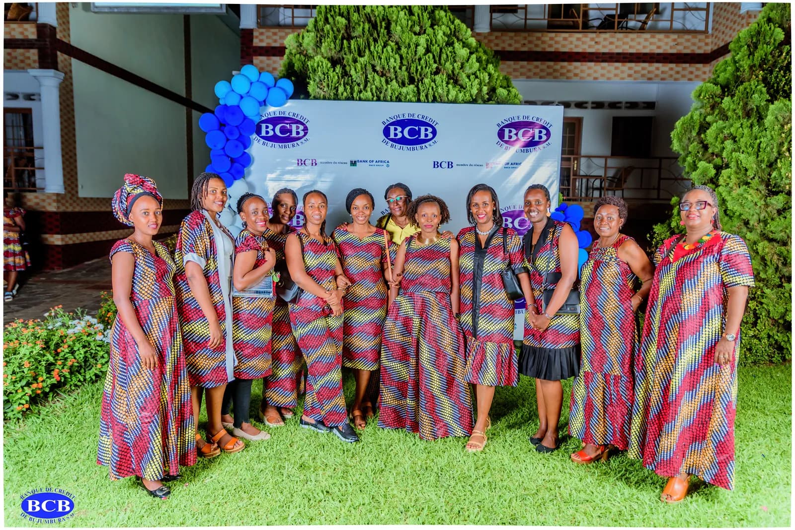 Women colleagues from across BCB teams gathered for a celebration