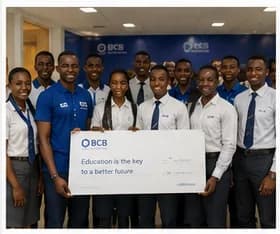 Students at a BCB-sponsored education programme